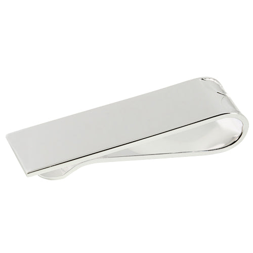 Sterling Silver 15mm Money Clip Scroll Engraving