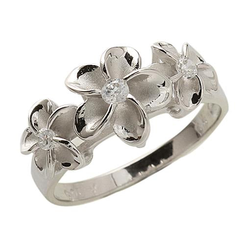 Plumeria Ring flower ring