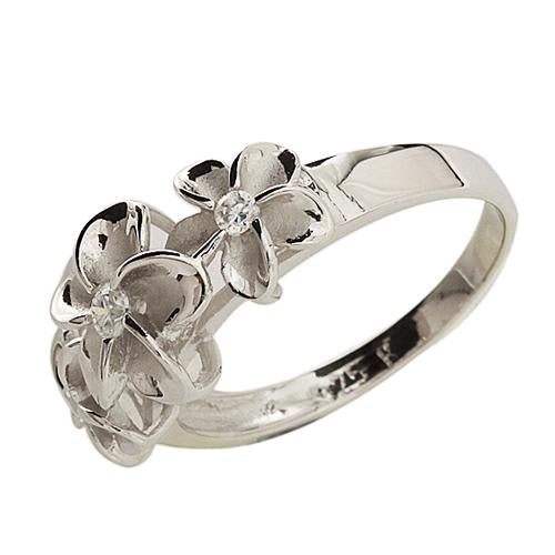 Plumeria Ring flower ring