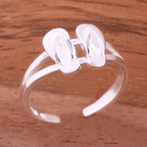 Hawaiian Double Slipper Toe Ring