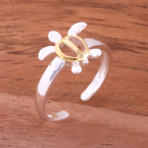 Hawaiian Honu Toe Ring