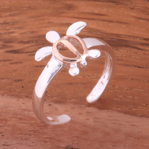 Hawaiian Honu Toe Ring