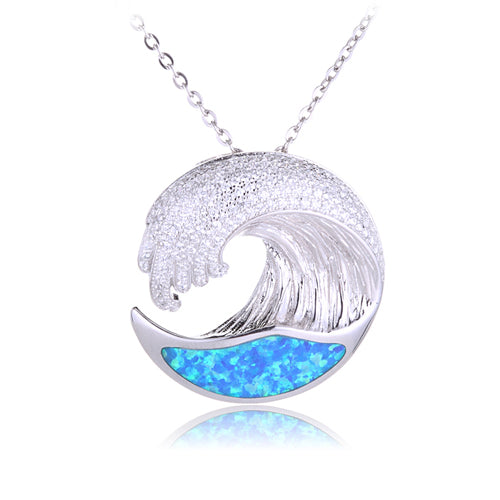 Enchanted Forest Silver Spiral Necklace – Hawaii Jewel