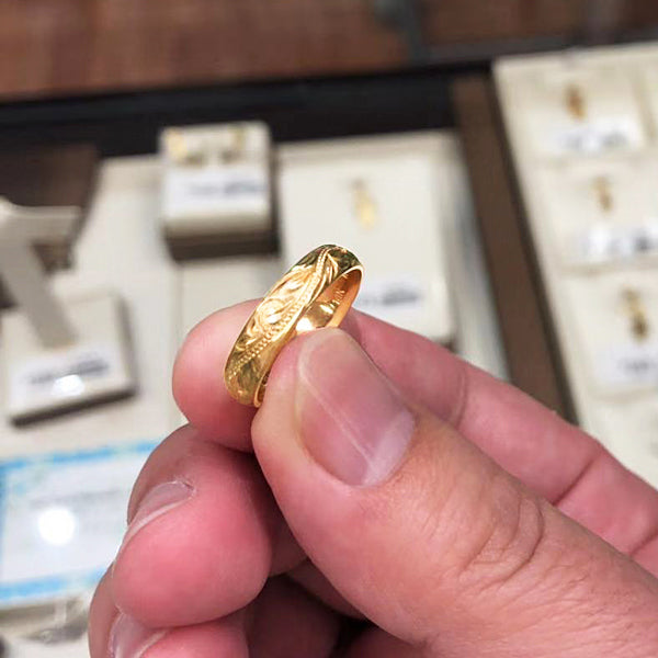 Golden Challa Ring for Women