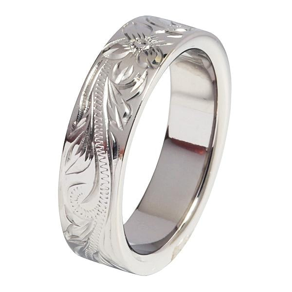 Silver Hawaiian Ring – Makani Hawaii